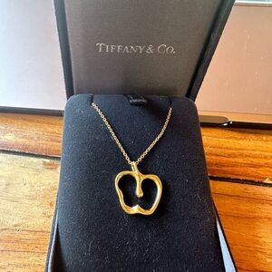 Tiffany & co Elsa Peretti Apple necklace